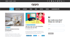 Desktop Screenshot of blog.oppa.com.br